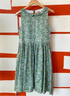 Flash Sale PRE LOVED - Iris Pinafore Dress - Pinapple print Women Dresses