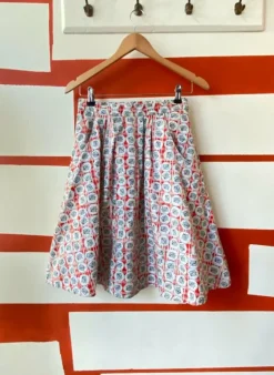 New PRE LOVED - Marilyn Skirt - Red Sardines Women Skirts