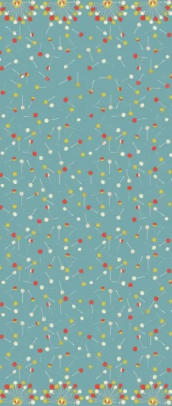 Best Sale Remannt 125cm - sage lollipops (Copy) Fabric Remnants