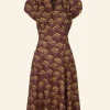 Cheap Rita - Blackcurrant Tansy Dress Women Dresses