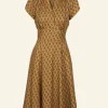 Store Rita - Gold Sloes Dress Women Dresses
