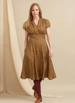 Store Rita - Gold Sloes Dress Women Dresses