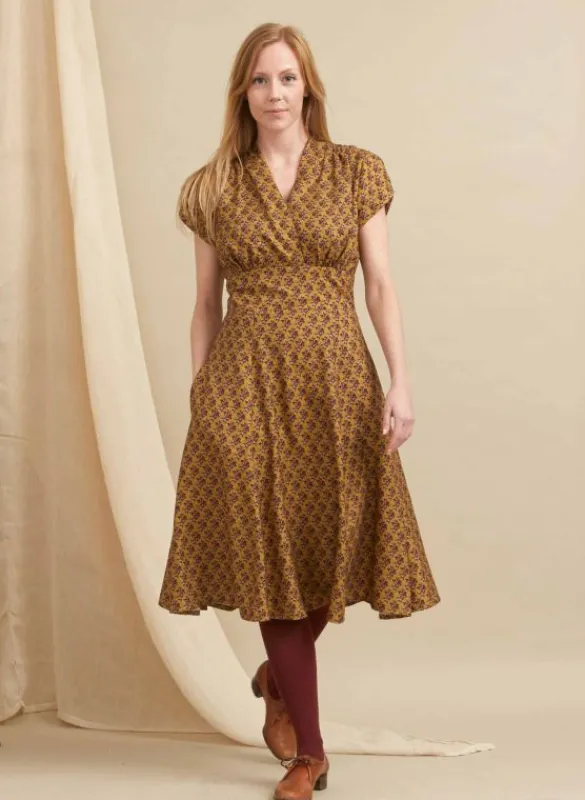 Store Rita - Gold Sloes Dress Women Dresses