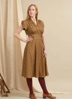 Store Rita - Gold Sloes Dress Women Dresses