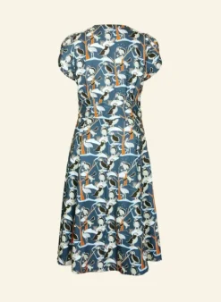 Outlet Rita Dress - Blue Puffins Women Dresses
