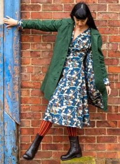 Outlet Rita Dress - Blue Puffins Women Dresses