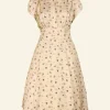 Best Sale Rita Dress - Cream Ducks Women Dresses