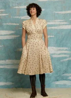 Best Sale Rita Dress - Cream Ducks Women Dresses