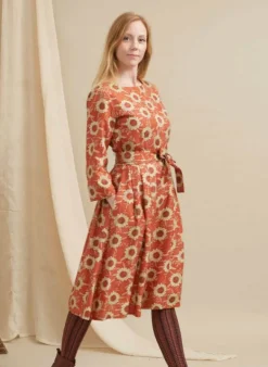 Best Sale Rust Artichoke - Tencel - Fabric Fabric By The Metre