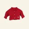 New Scalloped Cardigan - Red Kids Children's Archive Dresses | Baby