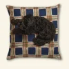 Best Sale Simple Cushion Cover - Navy Checks Cushion Covers