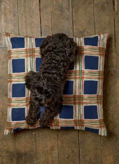 Best Sale Simple Cushion Cover - Navy Checks Cushion Covers