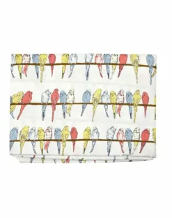 Flash Sale Single Duvet Cover - Ivory Budgies Kids Children's Homeware