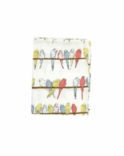 Fashion Single Pillowcase - Ivory Budgies Kids Children's Homeware