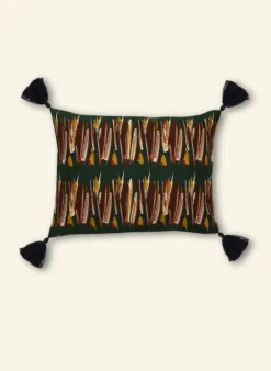 Hot Small Cushion Cover - Green Mid-Century Feather Cushion Covers