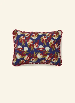 Store Small Cushion Cover - Navy Damson Cushion Covers