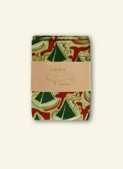 Cheap Table cloth - Burgundy Sailing Boats Dining