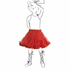 Cheap Toddler's Petticoat - Burnt Orange Kids Children's Accessories