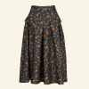Cheap Veronica Skirt - Black Fireworks - 100% Tencel Women Skirts