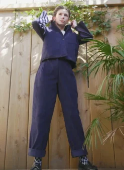 Sale Walter Jacket - Navy Corduroy Women Coats & Jackets